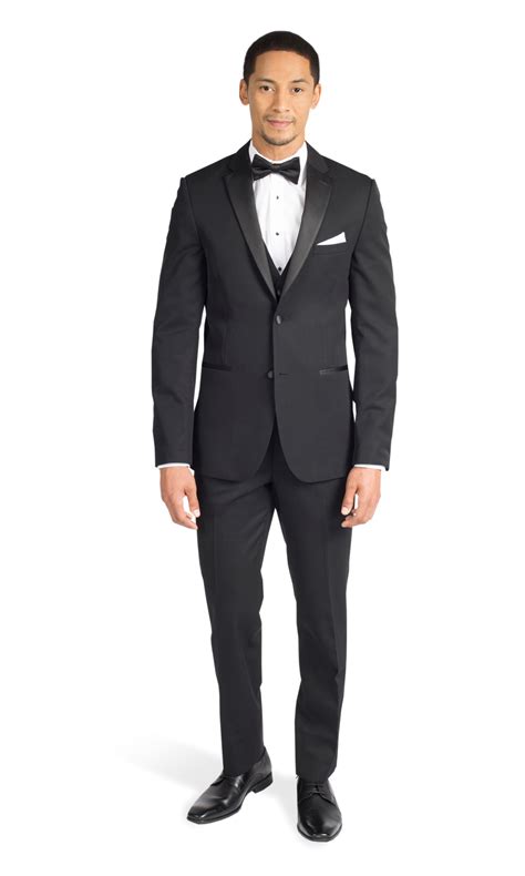 michael kors black notch tuxedo|Michael Kors wedding suit.